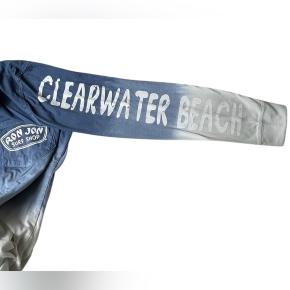 Ron Jon Surf Shop long sleeve tshirt, L, ombre, classic logo, iconic beach vibe - Picture 4 of 5